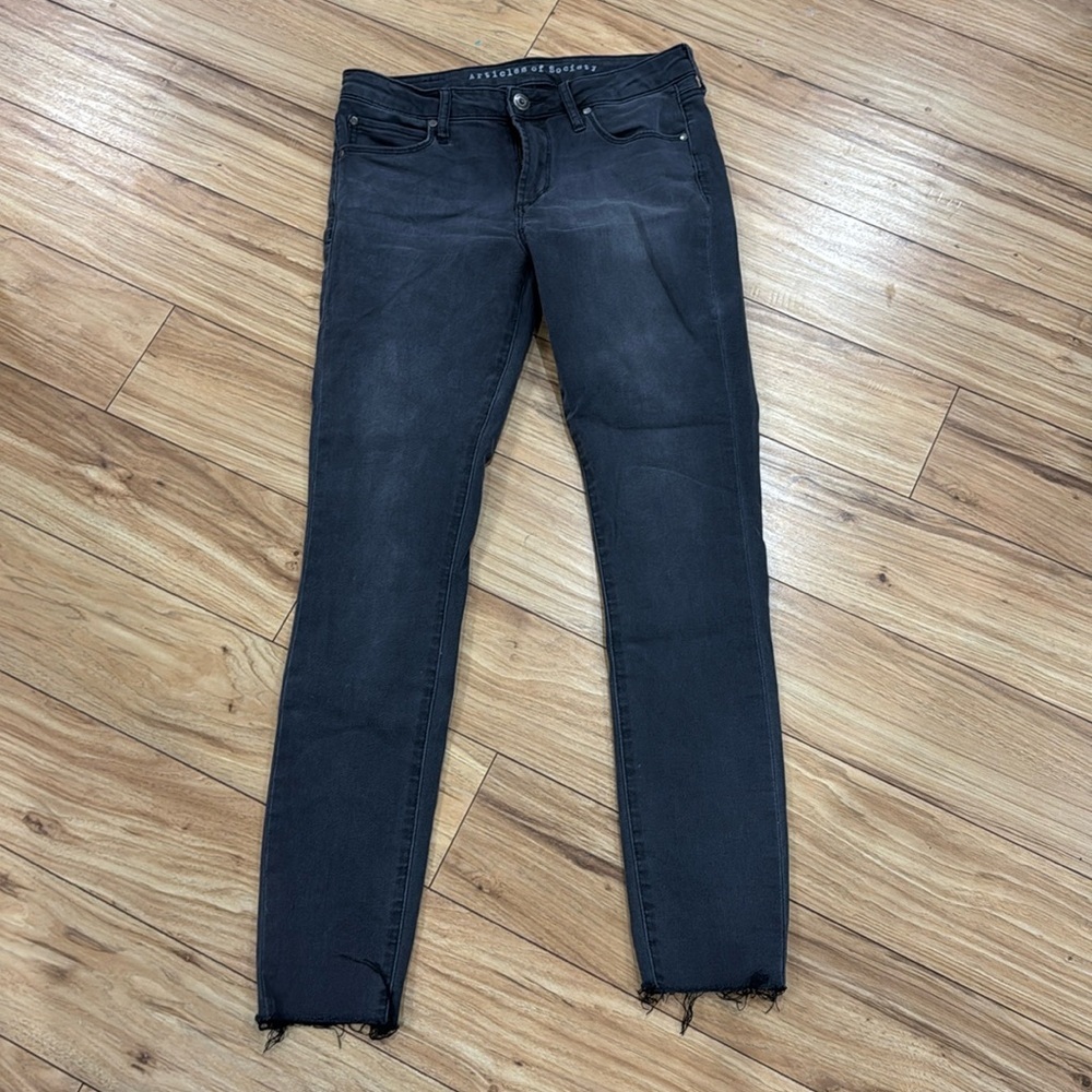 Dark Grey Articles Of Society Jeans